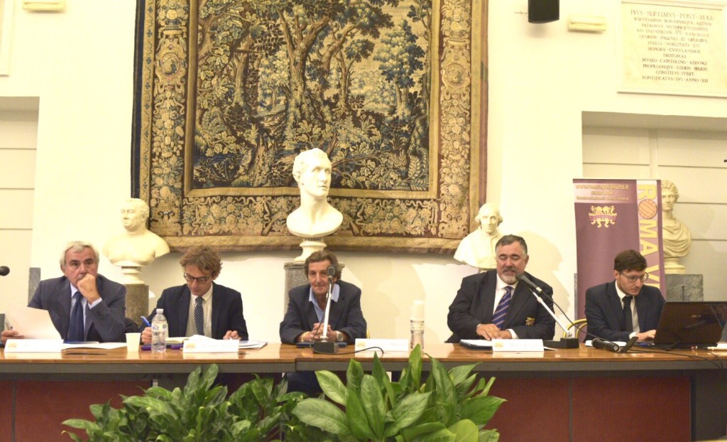 Conferenza stampa, tavolo relatori - FOTO PUCCI