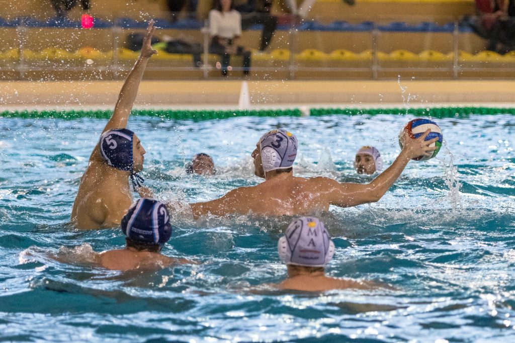 Davide Murro in azione