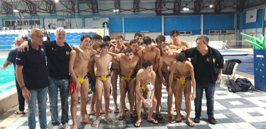 U16 con la coppa