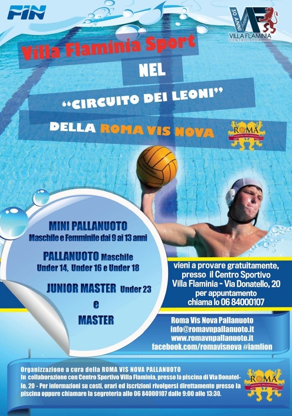 locandina villa flaminua
