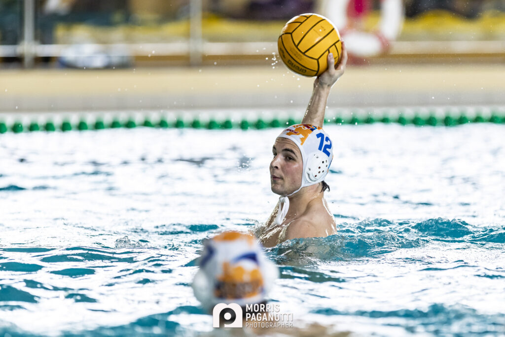 Mattia Antonucci in azione