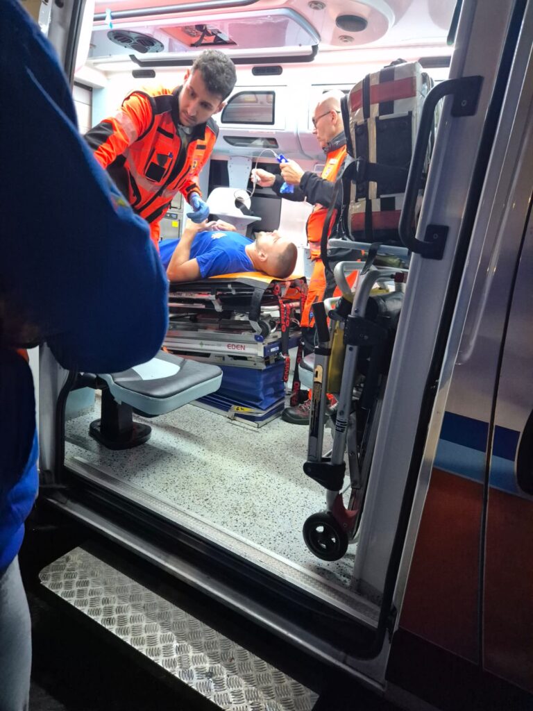 penava in ambulanza